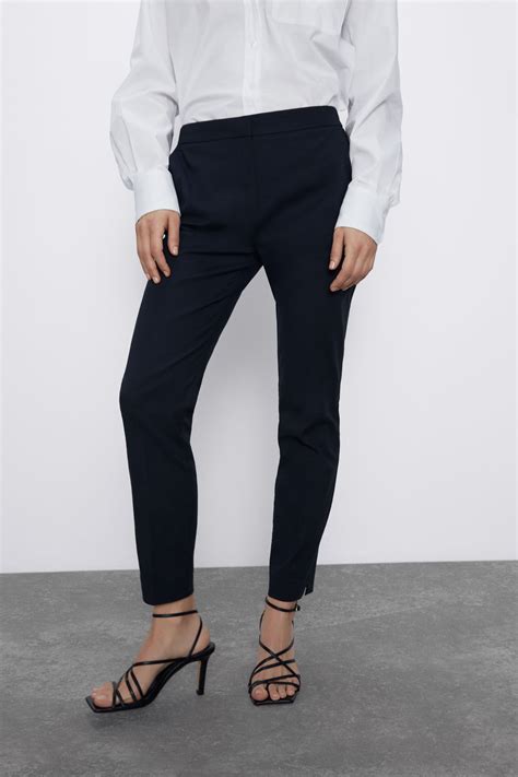 jogger waist trousers zara.